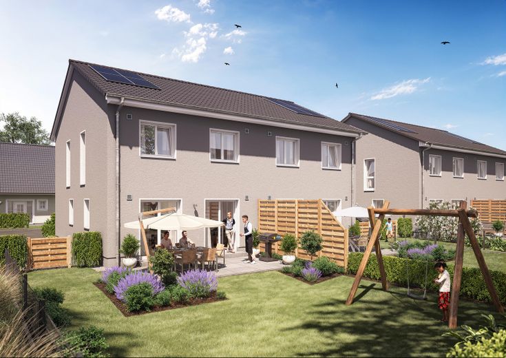 Visualisierung Gartenseite