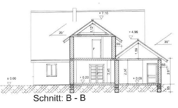 Landhaus "Rose Garden" direkt vor Sylt zu verkaufen! – Schnitt