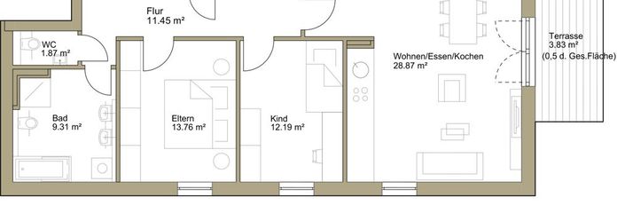 Wohnung 2