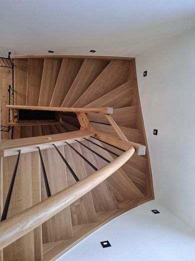 Treppe von oben