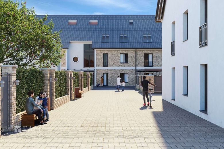 Erstbezug im Neubau: Stilvolle 2-Zimmer-Wohnung mit sonnigem Balkon – Außenansicht