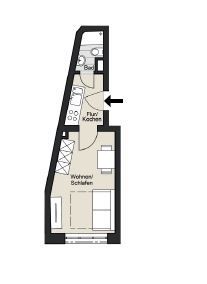 Neustadt-Süd - Citywohnung am Volksgarten - modernisiert - – WE 14