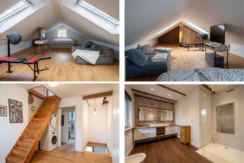 Einzigartiger Resthof / Schwinger Yachthafen / 3 Wohneinheiten, Reitanlage & Pferdestall / Stade – Wohnung linke Haushälfte