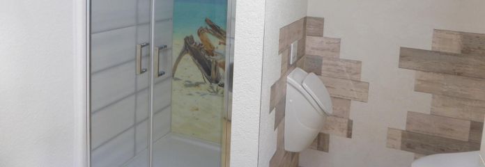 Duschbad im Erdgeschoss