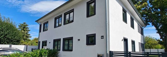 Moderne Stadtvilla mit zwei Einheiten, Umnutzbar auf eine Einheit - Erdwärme- 6 Zimmer möglich