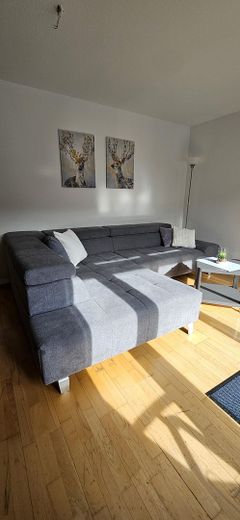 Appartement meublé pour entreprises, équipes de projet et salariés détachés pour une durée déterminée – Wohnzimmer
