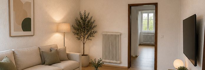 2-Zimmer Wohnung am Waldrand – Wohnzimmer - Beispiel