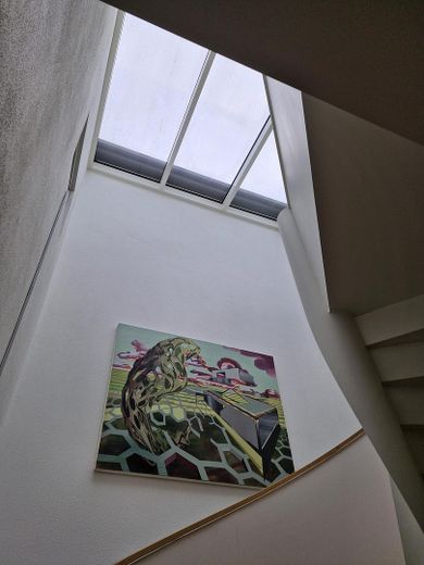 Treppenhaus Blick nach oben