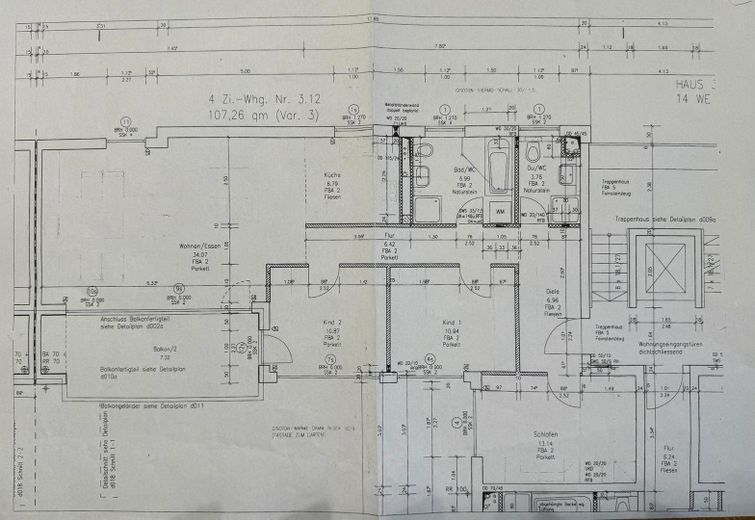 Grundrissplan