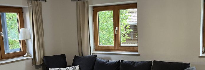Ecklounge im Wohnzimmer
