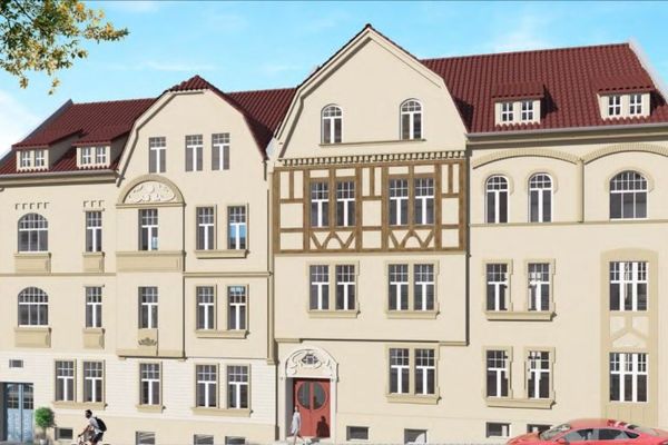 Ensemble Ronneburger * denkmalgeschütztes Mehrfamilienhausprojekt in Schmölln zu verkaufen.