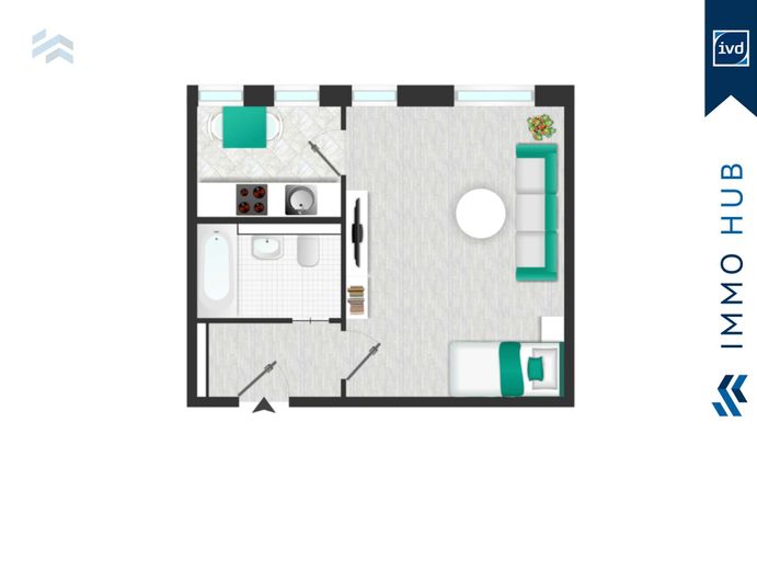 ++ 4,6% Rendite! Vermietete 1-Raum-Wohnung in beliebter Lage ++ – 5481948-mhxqRmNu6rVcTTascUbVodyL-Grundriss.jpg
