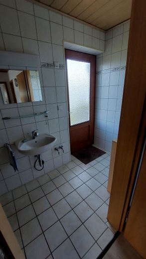 Kellerabgang, Tür zum Garten