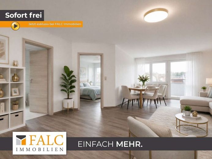 3 locali, va sempre bene, trasferimento IMMEDIATO - FALC Immobilien – Foto 1