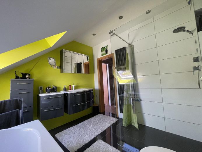 modernes Hauptbadezimmer