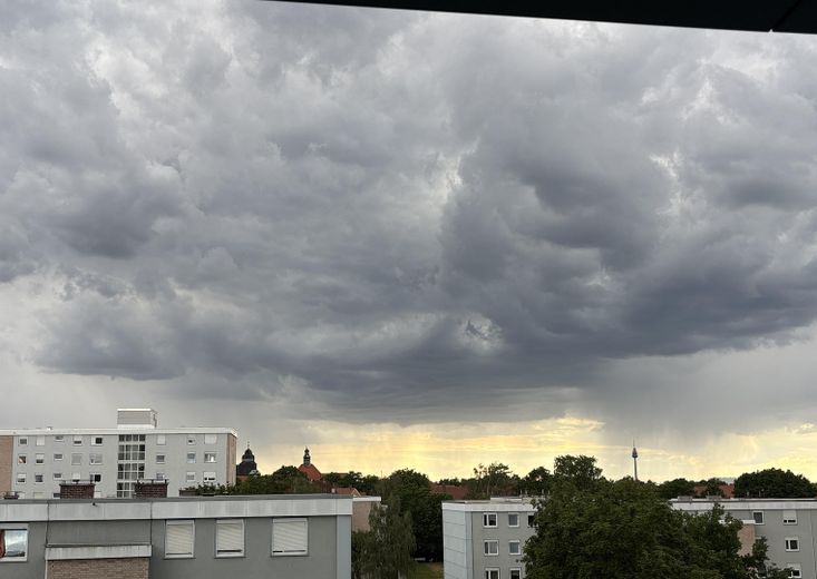 Aussicht Westbalkon