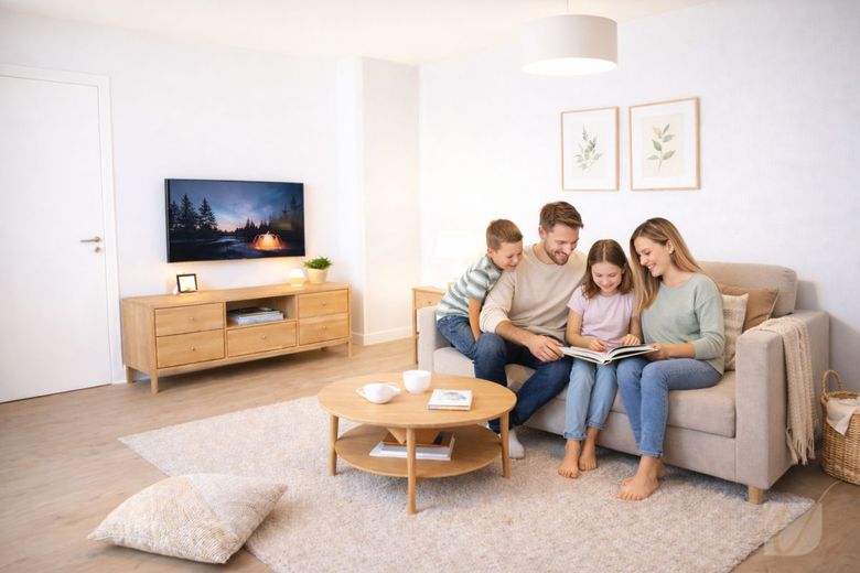 Ankommen, wohlfühlen, zuhause sein -traumhafte Maisonettewohnung mit ca.129 m² voller Lebensqualität – Wohnzimmer