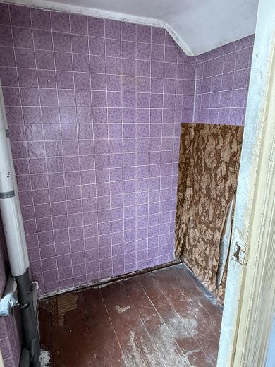 Bezugsfreie helle 2-Zimmer VH Altbauwohnung in der Nähe vom Schloss Charlottenburg (provisionsfrei) – Kammer Küche