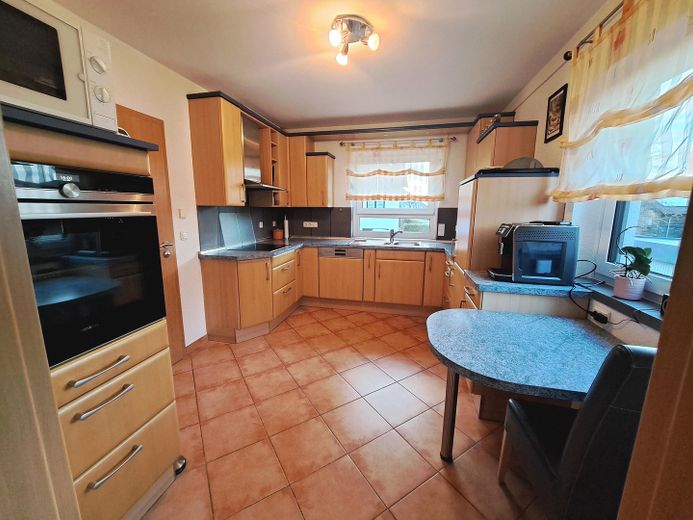 EG - Küche, Blick vom Essz. 