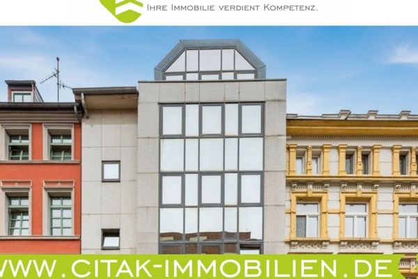 Maisonette penthouse apartment with double garage and additional usable space on the ground floor in Aachen – city center