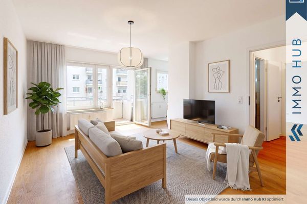 ++ Frisch renoviert | bezugsfrei | | Balkon  &  Einbauküche! Charmante 2-Zimmer Wohnung in Leipzig ++