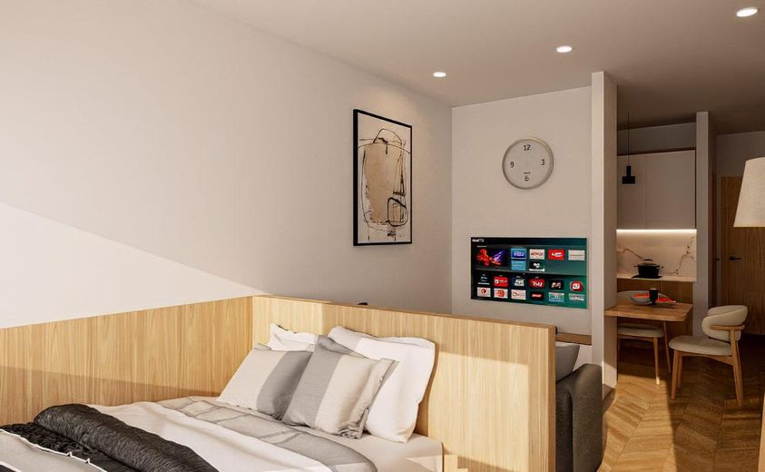 Möbliertes 1-Zimmer-Apartment in Stuttgart-Hedelfingen – frisch renoviert & clever geschnitten – Beispielbild Wohnung