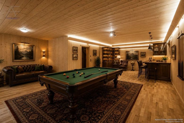 Ein Meisterwerk ökologischer Baukunst - Exklusives Bio-Blockhaus am Waldrand von Icking – Icking_Salon