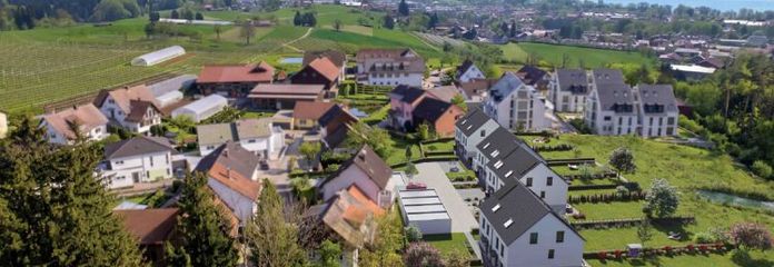 Maison jumelée KFW 40 QNG, financement avantageux (KFW) et taxe sur l’acquisition immobilière, construction massive