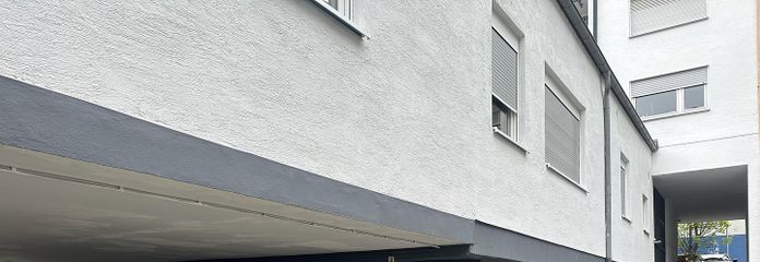 Lager Zufahrt
