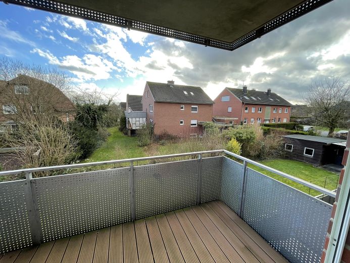 Helle, moderne und barrierefreie 2-Zimmer-Wohnung mitten in Drensteinfurt – Terrasse/Balkon