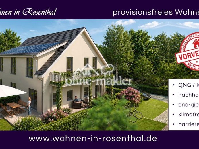 VORVERKAUF: 5 Zimmer Niedrigenergiewohnung mit Balkonen -PROVISIONSFREI- in Berlin-Pankow-Rosenthal – Foto 1