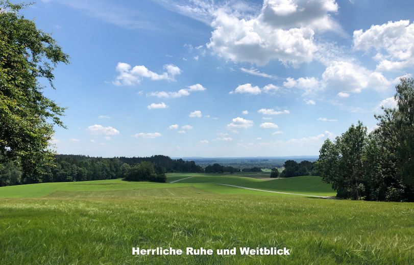 Propiedad rural idílica / paraíso natural - cerca de Múnich – Herrliche Ruhe und Weitblick
