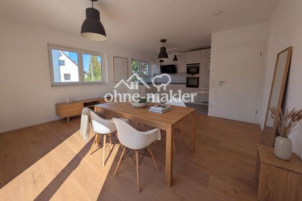 Moderne 2-Zimmer-Wohnung mit großem Balkon und TG-Stellplatz in München-Obermenzing – provisionsfrei