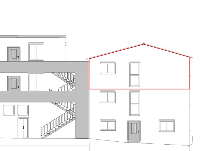 Primera ocupación: compacto apartamento de 3 habitaciones en una zona tranquila – Süd-Ansicht