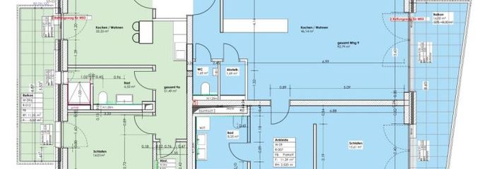 Grosszügige Wohnung mit toller Ankleide im KFW 40 Energiesparhaus Trier mit Top Anbindung Luxemburg