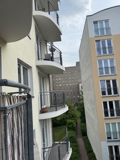 Blick von Balkon