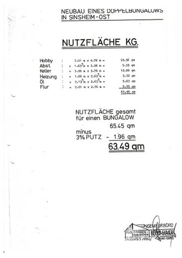 Haus in bester Südlage mit unverbaubarem Ausblick – Nutzfläche