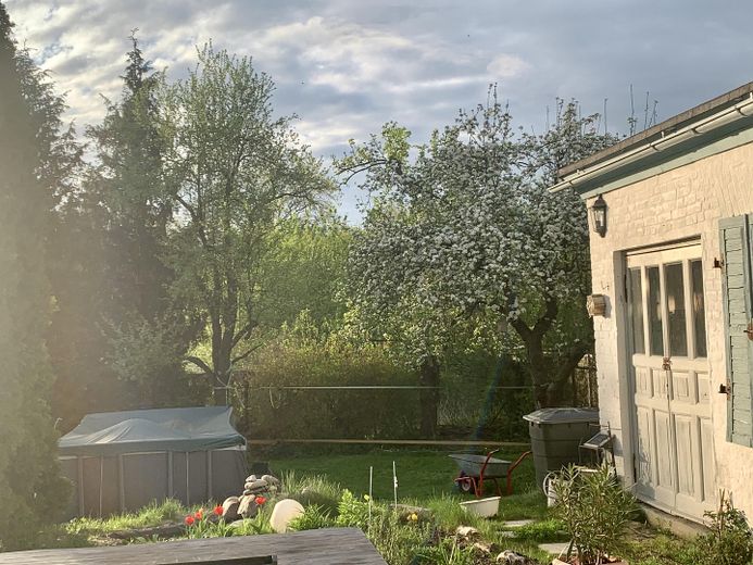 PROVISIONSFREIES JUWEL - Sanierte Altbauvilla mit großem Garten – Bäume und Pool