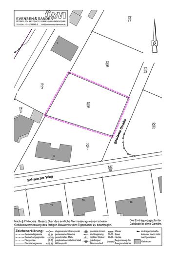 Offizielle Vermessungskarte mi