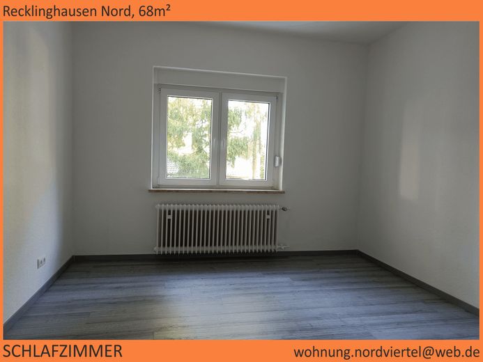 Nordviertel, schöne 68m²-Wohnung im 1.OG, saniert – Schlafzimmer