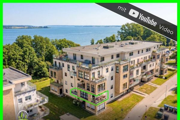 Wohnen mit Wasserblick – Helle Wohnung mit zwei Balkonen und TG Stellplatz