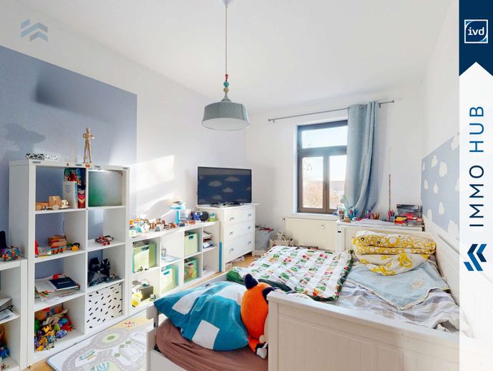 ++ Balkon, Parkett, Badezimmer mit Fenster! Charmante 4-Zimmer Wohnung in beliebter Lage ++ – 4477297-K2Dpmskjjbq4p3cY6HfoaEnN-Kinderzimmer 2.jpg