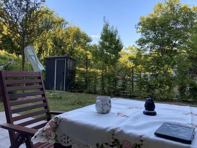 Appartamento ammobiliato con giardino, vicino all’Università di Magonza – "Garten Office"