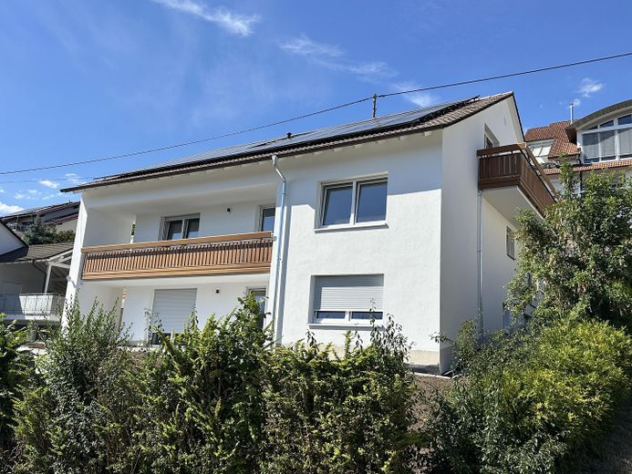 Erstbezug nach Kernsanierung 4-Zim.-Wohnung mit großer Terrasse in Brigachtal (Wärmepumpe) – Aussenansicht