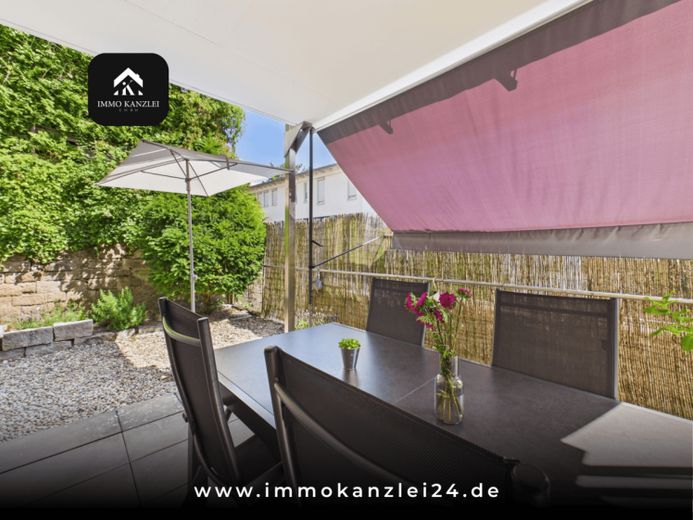 Disponible desde diciembre: apartamento con jardín de 3 habitaciones en Lahr, con terraza, ascensor y plaza de aparcamiento subterráneo – Foto 1