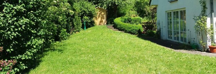 Garten mit Blick nach Norden