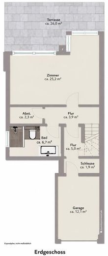 Stilvoll kernsaniert – helle Maisonettewhg m. neuer EBK, Balkon & Terrasse im begehrten Geteviertel – Erdgeschoss