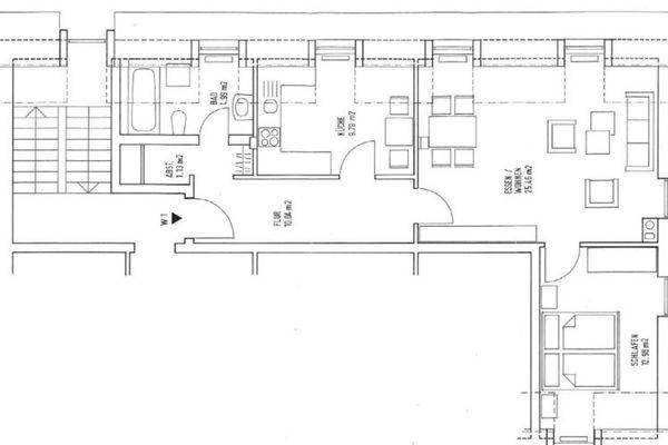¡Piso de 2 habitaciones busca inquilino!