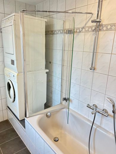 Wascher/Trockner im Bad