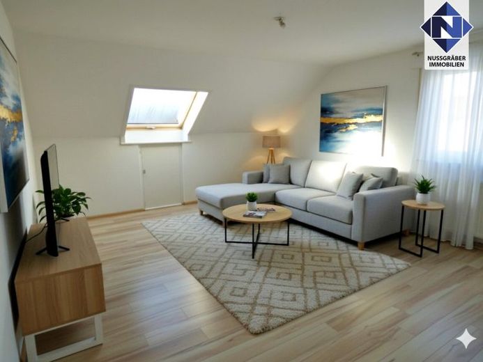 Accogliente appartamento di 3 locali all’ultimo piano mansardato con loggia – Foto 1